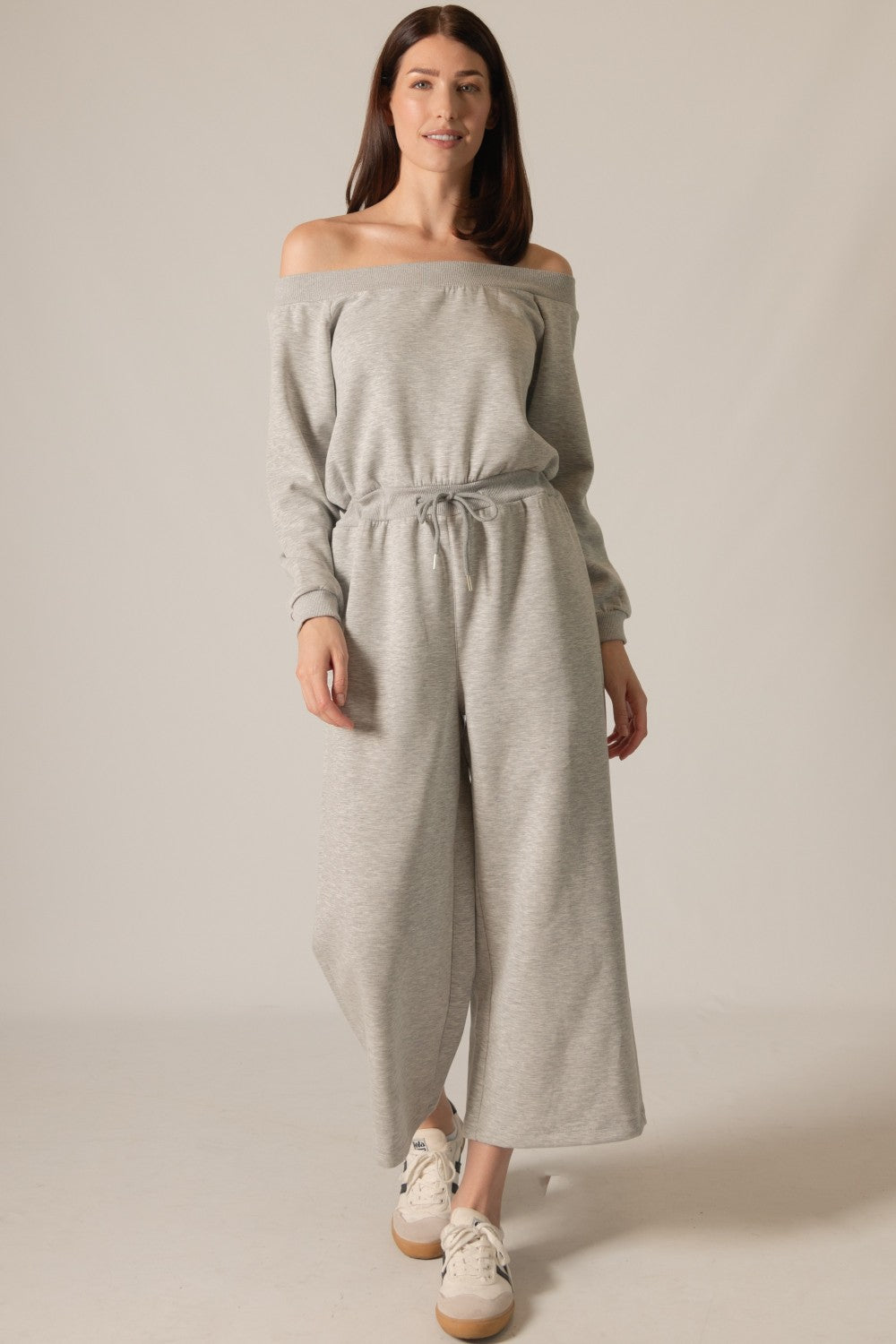 Haeather Sunday Stroll Off-Shoulder Jumpsuit