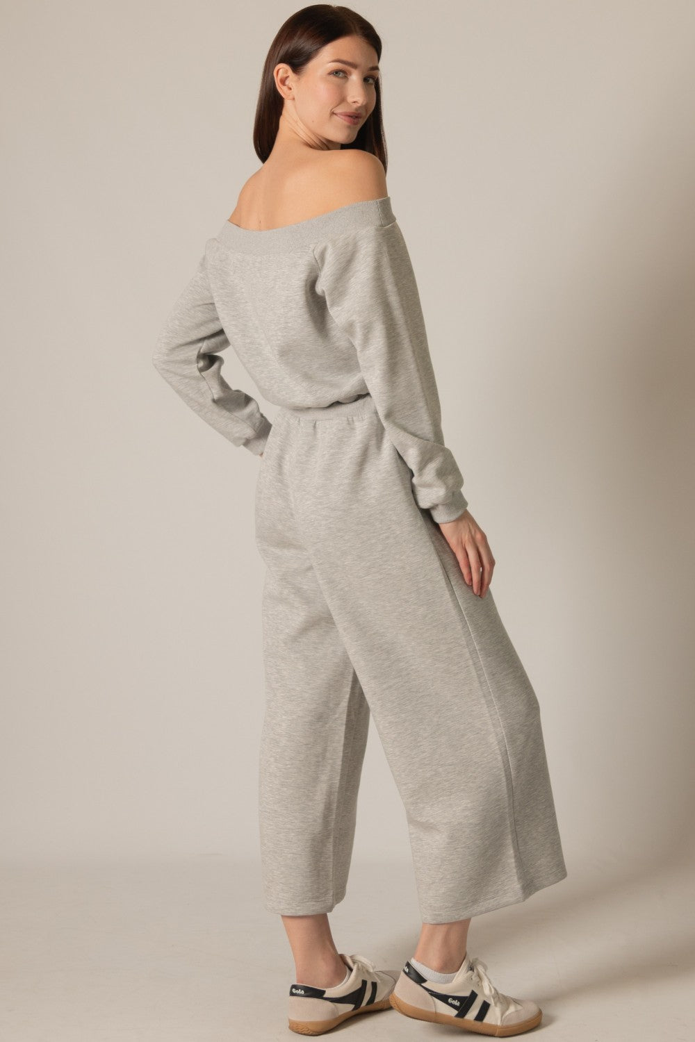 Haeather Sunday Stroll Off-Shoulder Jumpsuit