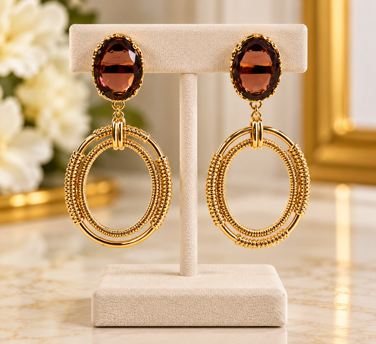 Gold Beauty Earrings