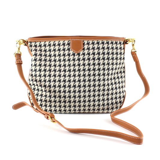 Holly Houndstooth Bag