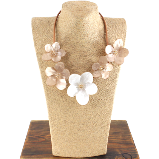 Ivory Petals Necklace