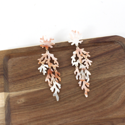 Ivory Branches Earrings