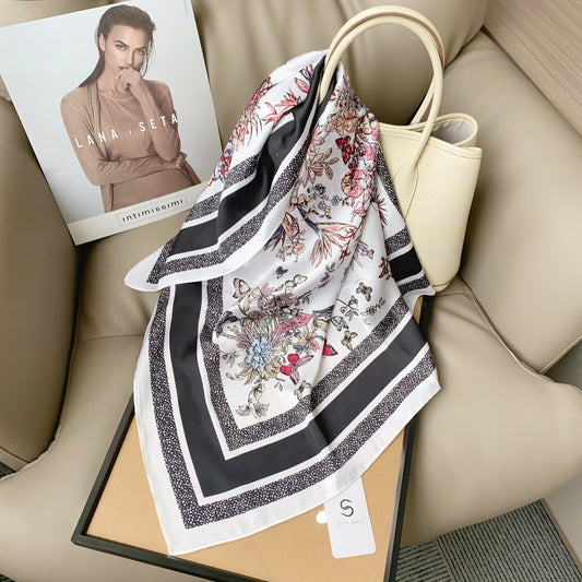 Orchard Bloom Square Scarf