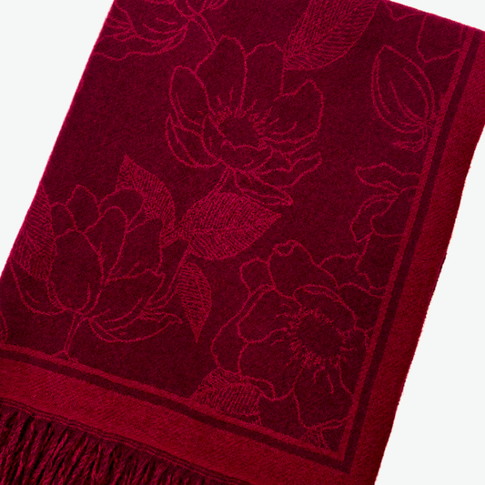 Red Bloom Sonata Scarf