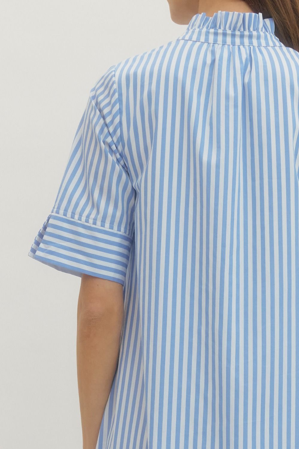 Summer Sky Striped Maxi