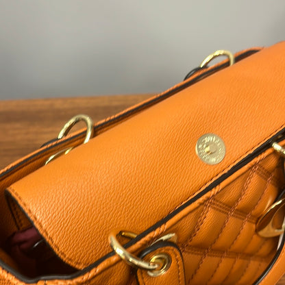 Quilted Cognac