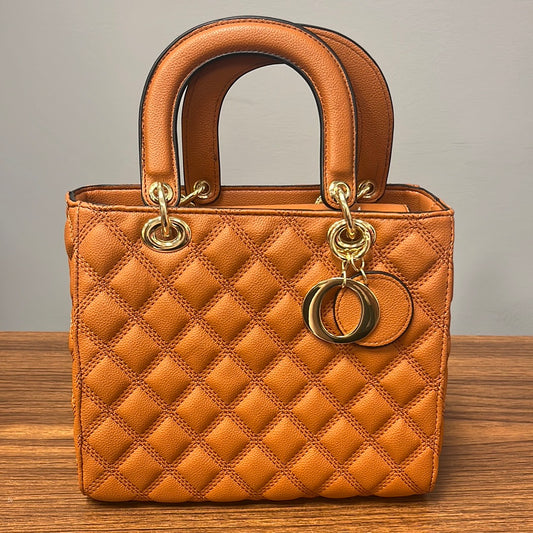 Quilted Cognac