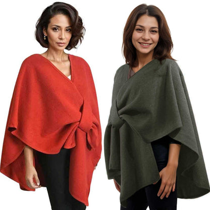 Luxe Wool Loop Cape (5 Colors)