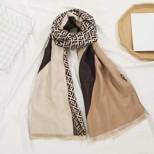 Shades of Coffee Scarf