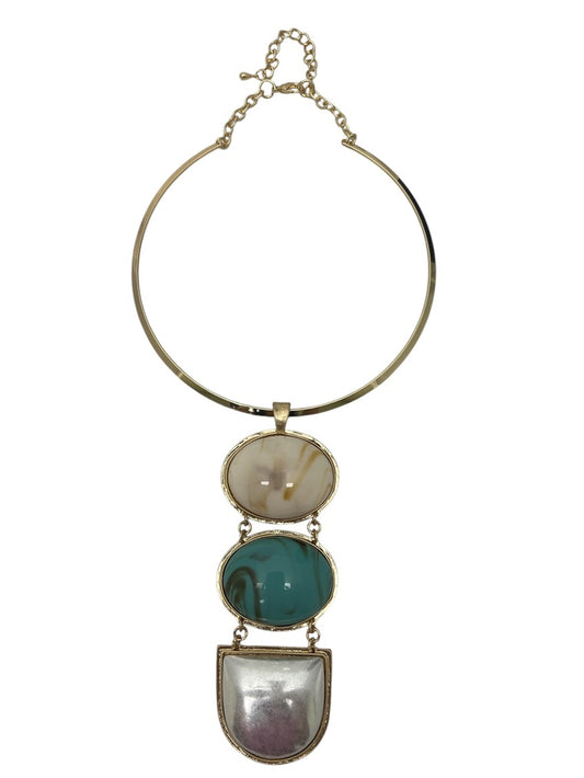 Golden Tide Statement Necklace