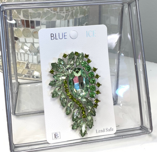 Lime Green Broach