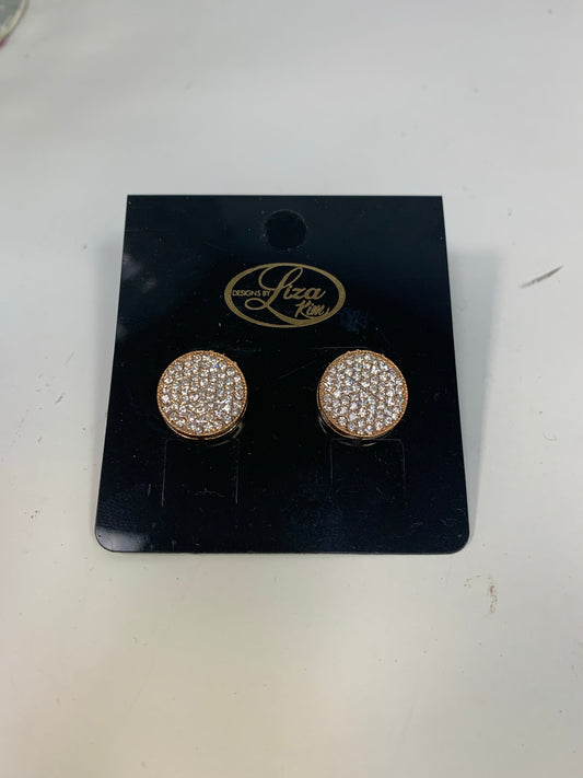 Glitzy Gold Earrings