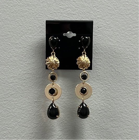 Dangling Black & Gold