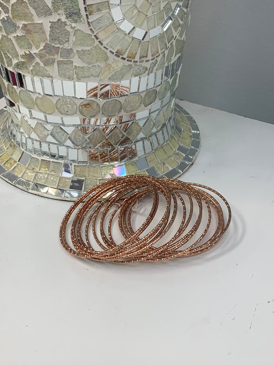 Rose Gold Bangles